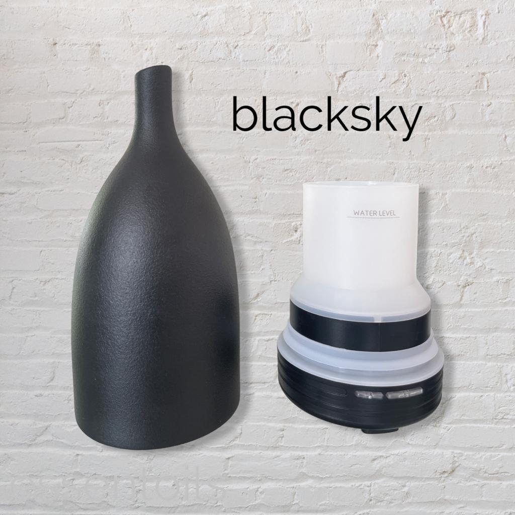 Blacksky Luxus Diffusor - Ultraschall - Keramik - Luftbefeuchter