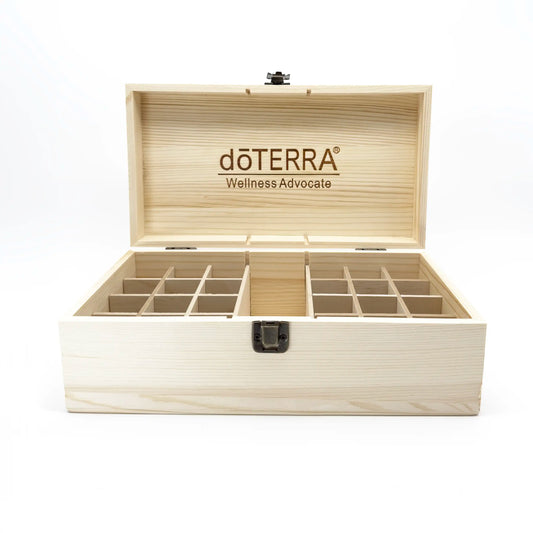 doTERRA Holzbox - zum Lagern deiner Öle und Zubehör