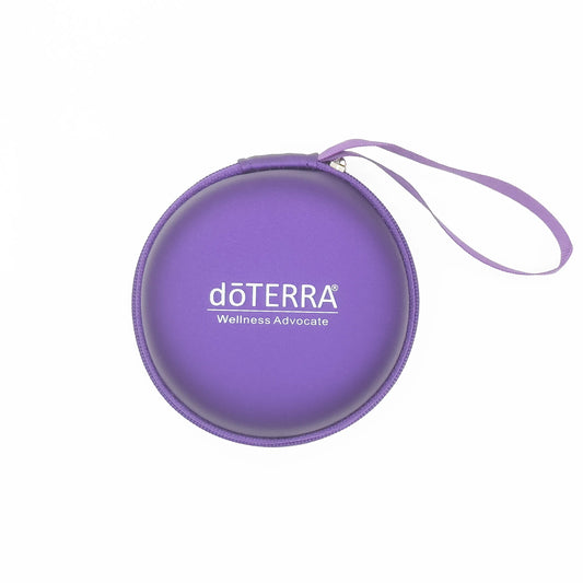 doTERRA Proben-Case - lila Tasche mit Trageschlaufe für Öl - Probefläschchen