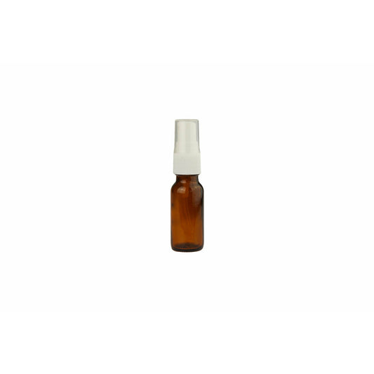 15ml amber glass spray bottle (individual item)