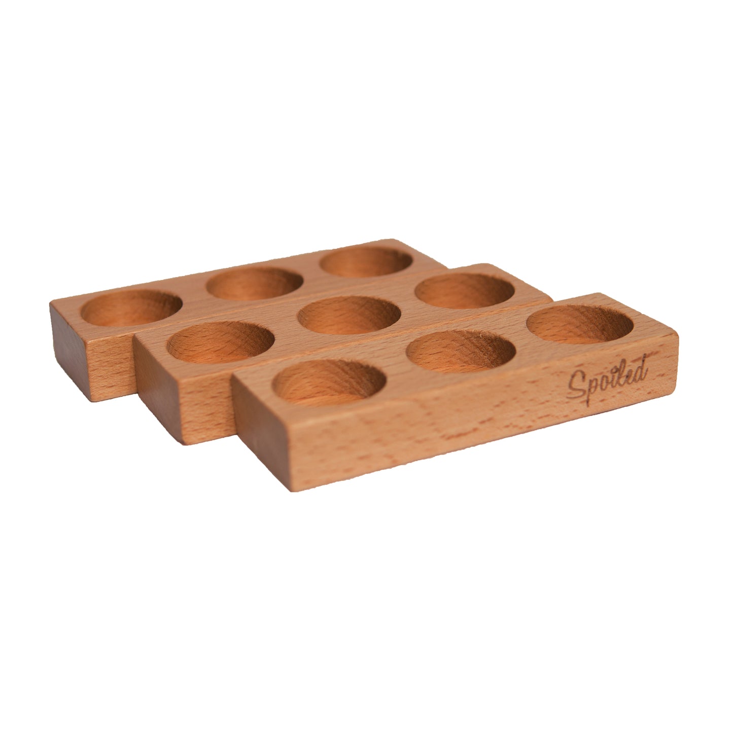 Spoiled wooden block (3 holes)