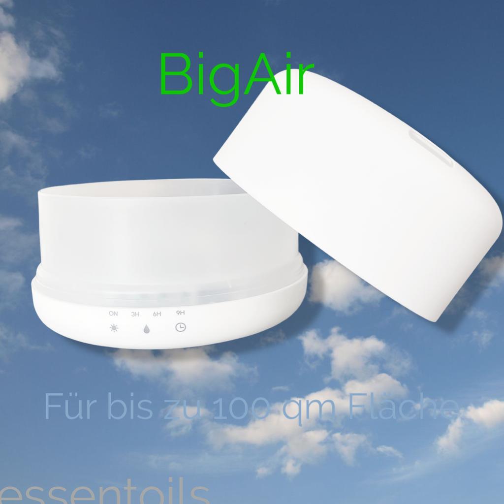 BIG AIR DIFFUSER - 1 LITER UP TO 100 SQM - ULTRASONIC - RGB LED - 20CM DIAMETER