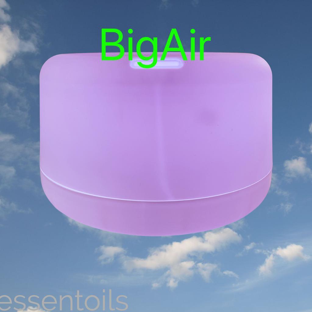 Big Air Diffusor - 1Liter bis zu 100qm - Ultraschall - RGB LED -20cmØ