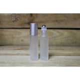 10ml frosted glass roll-on bottles (pack of 6)